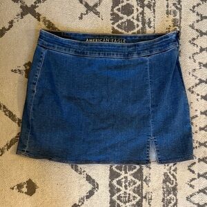 American Eagle Outfitters Dark Blue Mini Skirt